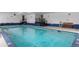 Indoor pool offering a clear view of the swimming area and the community's facilities at 1441 N Humboldt St # 302, Denver, CO 80218