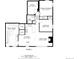 Floor plan displays layout of first floor, featuring kitchen, living room, bedrooms, utility room, and bathroom at 1705 Lewis St, Lakewood, CO 80215