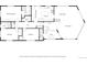 Detailed floor plan featuring the primary bedroom, kitchen, living room, dining room, and bedroom locations at 207 County Road 65, Evergreen, CO 80439