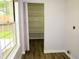 Walk in pantry next to a window showing the backyard at 9451 W Hialeah Pl, Littleton, CO 80123