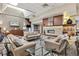 Comfortable lobby with fireplace and plush seating, perfect for relaxation at 655 S Alton Way # 8D, Denver, CO 80247