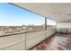 This spacious outdoor balcony provides expansive neighborhood views at 1029 E 8Th Ave # 901, Denver, CO 80218