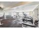 Fully equipped gym with various machines, free weights, and ample space for workouts at 1029 E 8Th Ave # 901, Denver, CO 80218