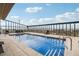 Rooftop pool offering stunning city views through large glass windows, perfect for relaxation at 1029 E 8Th Ave # 901, Denver, CO 80218