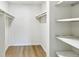 Spacious walk-in closet with ample shelving and storage space at 18302 E Kepner Pl # 207, Aurora, CO 80017