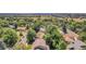 Aerial view of a residential neighborhood surrounded by lush greenery and open spaces at 4901 W 103Rd Cir, Westminster, CO 80031