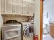 Functional laundry room with modern appliances and ample storage space, conveniently located near other living areas at 4901 W 103Rd Cir, Westminster, CO 80031