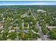 Aerial view showing the property's location with mature trees, conveniently near the city at 6283 S Prescott St, Littleton, CO 80120