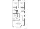 Third floor floorplan featuring primary bedroom suite, two additional bedrooms, shared bath, and laundry at 6295 N Kirk St, Aurora, CO 80019
