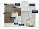 Modern Mid Century design selections: countertops, tiles, flooring, and cabinets for baths and kitchen at 6295 N Kirk St, Aurora, CO 80019