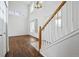 Living room showcasing high ceilings, lots of natural light and hardwood flooring at 1623 E 164Th Pl, Brighton, CO 80602