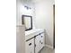 Modern bathroom with white vanity and updated fixtures at 2683 S Carson Way, Aurora, CO 80014