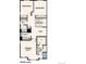 Floor plan of the upper level featuring bedrooms, bathrooms, and a laundry room at 14109 Deertrack Ln, Parker, CO 80134