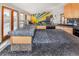Beautiful kitchen with gray countertops and wood cabinets, and ample space at 951 S Fulton St, Aurora, CO 80247