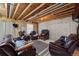 A partially finished basement with drywall and carpeting is showcased in this image at 38087 E 147Th Pl, Keenesburg, CO 80643