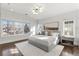 Sun-filled bedroom with a large window, hardwood floors, and a neutral color palette at 2218 S Clayton St, Denver, CO 80210