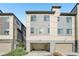 This modern home has an attached two-car garage at 5668 Galena St, Denver, CO 80238