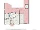This floor plan showcases the layout of the home, including the kitchen, bedrooms, living room, and outdoor patios at 1529 Ashcroft Dr, Longmont, CO 80501