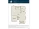 Basement floorplan showing the layout with an unfinished basement, patio slab, and garage slab at 8440 Silverton Ln, Littleton, CO 80125