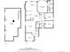 Home floor plan featuring measurements of the office, living room, kitchen, bedrooms, and bathrooms on the upper floors at 22134 Wintergreen Way, Parker, CO 80138