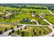 Beautiful aerial view of a large home with mature landscaping in a suburban community at 41975 Muirfield Loop, Elizabeth, CO 80107