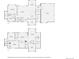 Detailed floor plan showcasing layout of a two-story home including living spaces, bedrooms, and garage at 41975 Muirfield Loop, Elizabeth, CO 80107