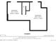 Floor plan of the basement area featuring a recreation space and additional storage at 5895 S Taft Ct # H, Littleton, CO 80127