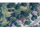 Aerial view of property location and surrounding neighborhood at 7877 S Ulster St, Centennial, CO 80112