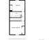 Upstairs floor plan featuring a bedroom, bath, hall, and primary bedroom layout at 5833 S Pearl St, Centennial, CO 80121