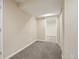 View of a finished basement with carpet and neutral-painted walls and white trim at 12638 James Pt, Broomfield, CO 80020