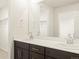 Double vanity bathroom with modern finishes at 20972 E 66Th Ave, Aurora, CO 80019