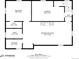 Floor plan showcasing basement layout, including recreation room, laundry, and storage areas at 2090 Irving St, Denver, CO 80211