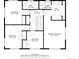 Detailed floor plan showcasing the layout of the second floor at 1430 S Lima St, Aurora, CO 80012
