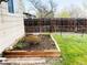 Backyard area with garden bed, perfect for those with a green thumb at 5690 W 79Th Ave, Arvada, CO 80003