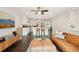 Spacious and modern living room with open floor plan, hardwood floors, and a bright, airy feel at 2408 Irving St, Denver, CO 80211