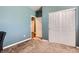 Bedroom with access to closet at 25561 E 5Th Pl, Aurora, CO 80018