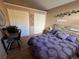 Comfortable bedroom with two closets and hardwood floors at 6887 S Dover Way, Littleton, CO 80128
