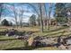 Scenic community park with mature trees, walking paths, and landscaping at 4899 S Dudley St # 3A, Littleton, CO 80123