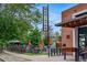 A view of Radiator exterior, showcasing outdoor dining and inviting ambiance at 3928 Zuni St, Denver, CO 80211