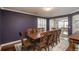 Formal dining room with a large table, perfect for Gathering dinners and entertaining guests at 9325 Lark Sparrow Dr, Highlands Ranch, CO 80126