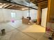 Unfinished basement with high ceilings and ample space at 2521 E 163Rd Pl, Thornton, CO 80602