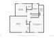 Second floorplan with bedrooms, closets and bathrooms at 10645 Moore Ct, Broomfield, CO 80020