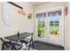 This laundry area is compact and bright with a view to the back yard at 3100 W 94Th Ave, Westminster, CO 80031