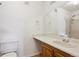 Clean bathroom with toilet, sink, and shower/tub combo at 14465 E 1St Dr # C7, Aurora, CO 80011