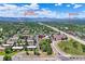 Aerial view exhibits amenities, and grounds near major throughway at 3613 S Sheridan Blvd # 10, Denver, CO 80235