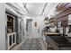 Charming basement kitchen with farmhouse sink and stainless steel appliances at 885 S Sherman St, Denver, CO 80209