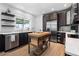 Updated kitchen with stainless steel appliances and butcher block at 885 S Sherman St, Denver, CO 80209