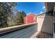 View from a balcony with blue sky and mature trees in background at 2690 E Otero Pl # 7, Centennial, CO 80122
