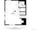 Second floor plan includes a bathroom and a large room at 356 Aquarius Ct, Littleton, CO 80124