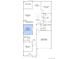 Detailed floor plan showcasing the layout with 2 bedrooms, an optional study, and an open-concept living area at 657 Nightsky St, Erie, CO 80516